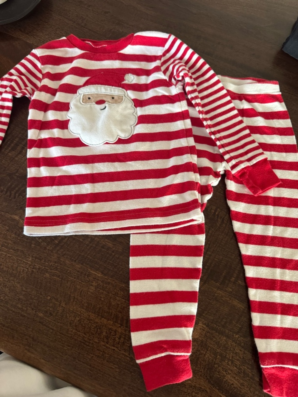 Kid’s Christmas Striped Set